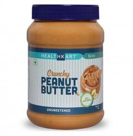 Healthkart Crunchy Peanut Butter Unsweetened  Jar  1 kilogram